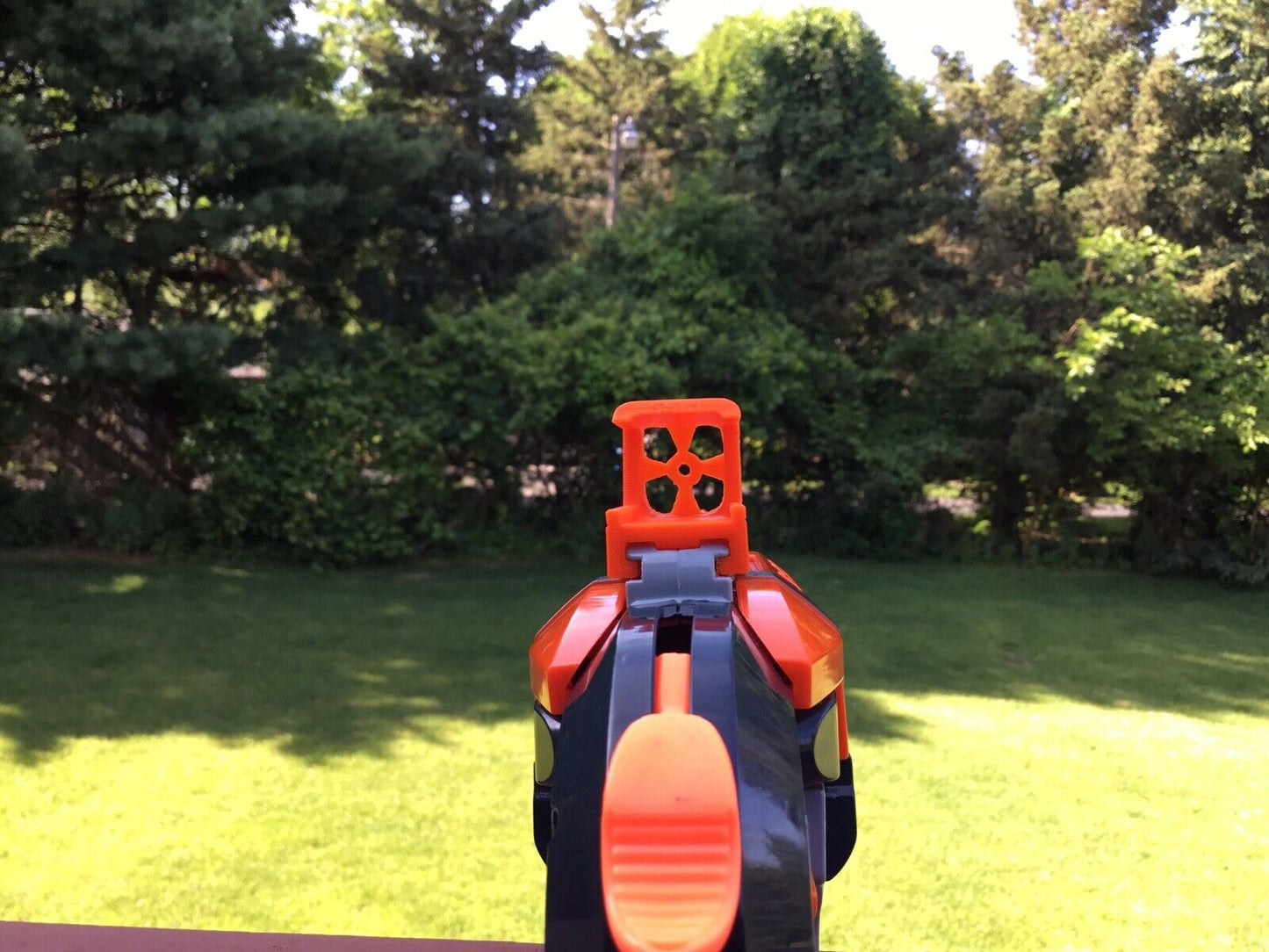 SSWI Shaded Iron Sight Tactical Top Scope Sight Attachment Rail Mount Nerf Mod