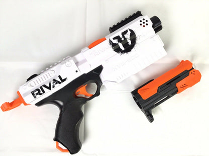 Modded Nerf KRONOS Blaster Rival - Door Del, Spring Space, Barrel, T-Pull MORE!