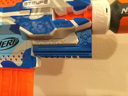 SSWI (Any Color) NERF Compatible Stryfe Lower Picatinny Rail Mod to Nerf Gun