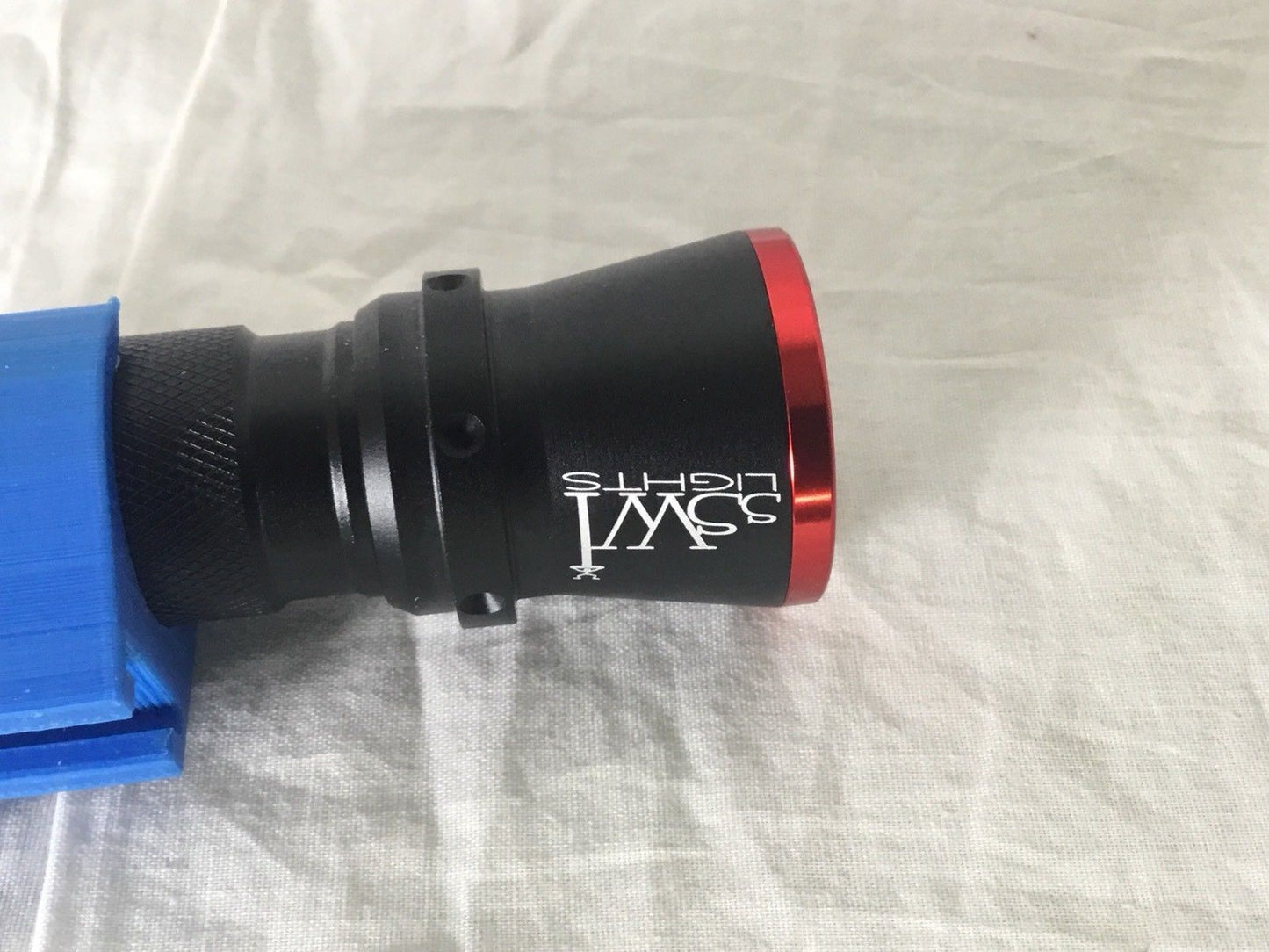 Nerf Compatible Flashlight Rail Mount Unit and LED Flash Light (Combo) Any COLOR