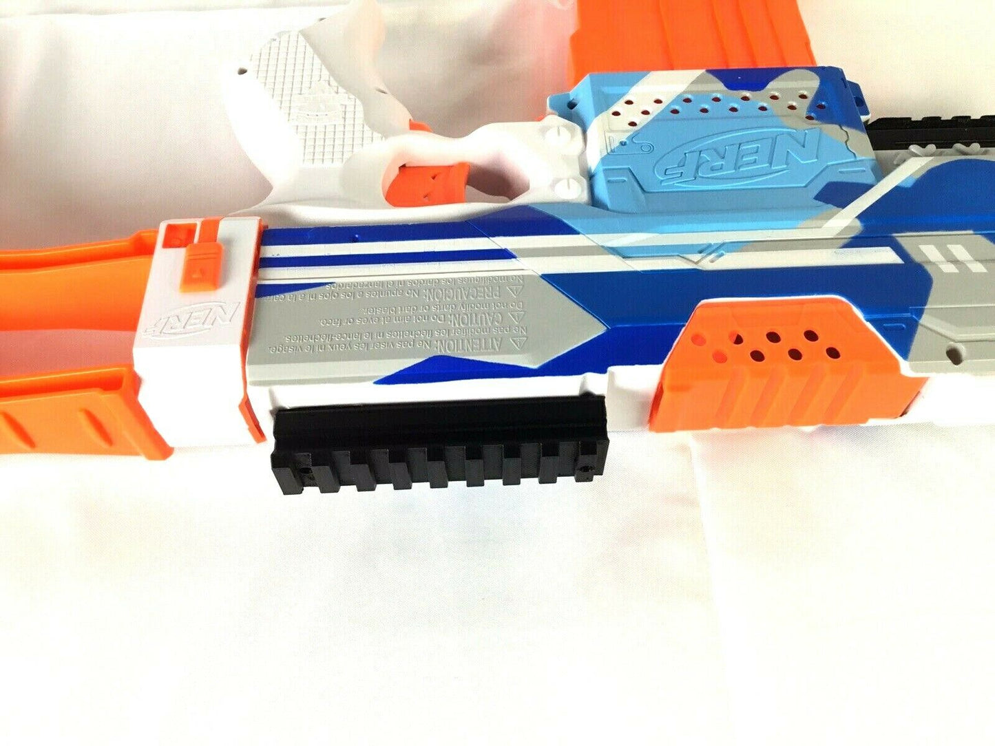 SSWI (Any Color) NERF Compatible Stryfe TOP Picatinny Rail Mod ONLY to Nerf Gun