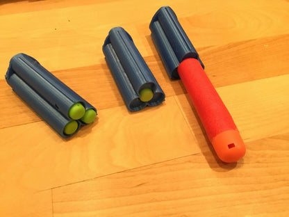 Slug, Mega, 3 Shot Nerf Compatible Zombie Strike Sledge Fire Blaster SledgeFire