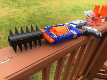 Nerf Strongarm Compatible Barrel Muzzle Adapter Attachment ONLY - Easy SSWI MOD