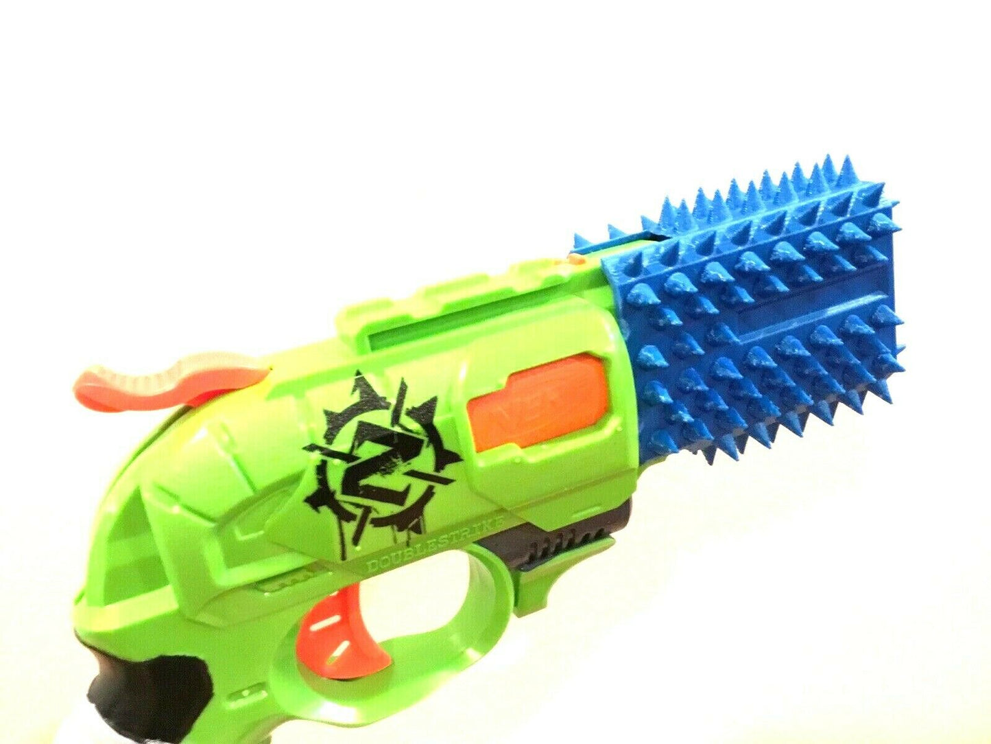 SSWI Modded Nerf DoubleStrike Porcupine Spiked Tactical Barrel Double Strike