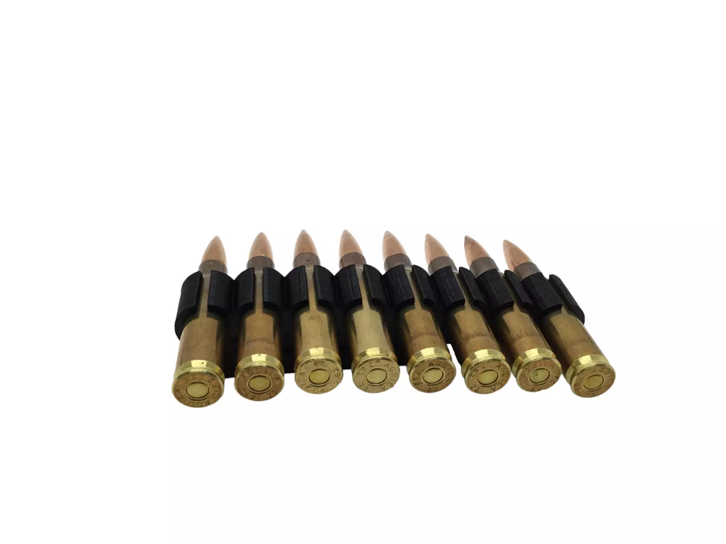 4, 6, 8 or 10 Tactical .7.62 mm or .308 WIN AMMO HOLDER Vest / Belt Clip Rounds
