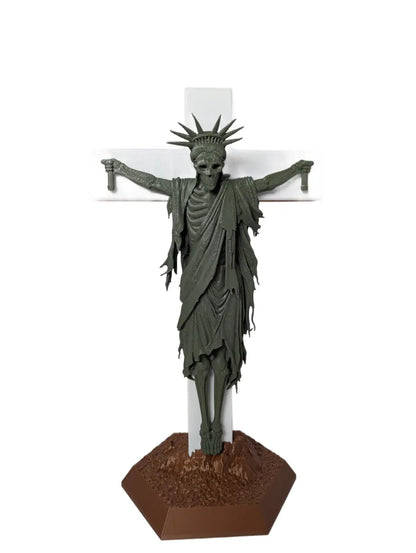 SSWI "The Fall of Freedom" Lady Liberty Display Statue 11.5" Political Art