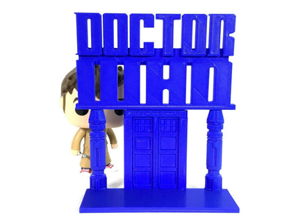 Doctor Who Tardis FAN ART Display Sign POP Dorbz Wobblers Collectibles Dr Who