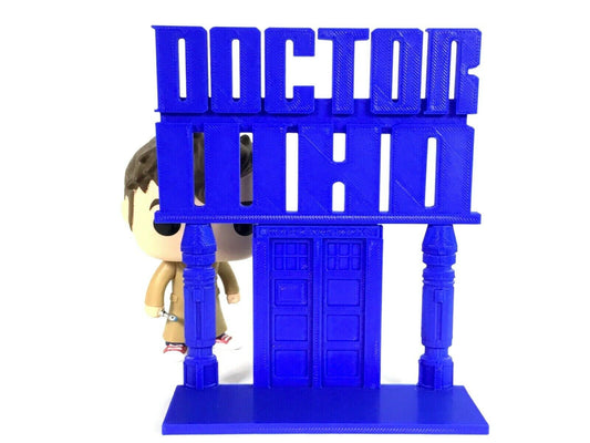 Doctor Who Tardis FAN ART Display Sign POP Dorbz Wobblers Collectibles Dr Who