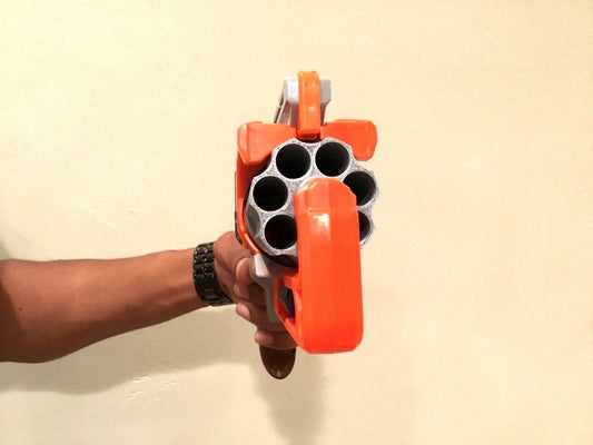 SSWI Hammershot 7 Shot Any Color Barrel NERF Mod Upgrade Hammer Shot MORE Shots