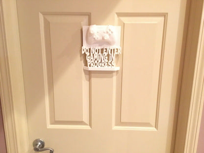 SSWI X-Box Do Not Disturb Door Sign or Display Stand Gamer for XBOX X BOX
