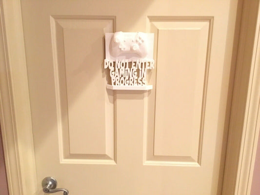 SSWI X-Box Do Not Disturb Door Sign or Display Stand Gamer for XBOX X BOX