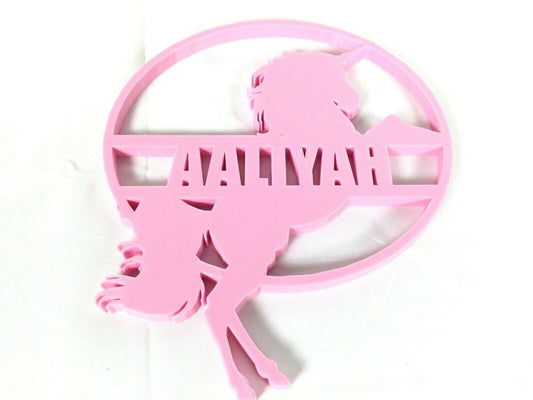 Custom (Add Your Name) Unicorn Door / Wall Sign Display Decoration Decor