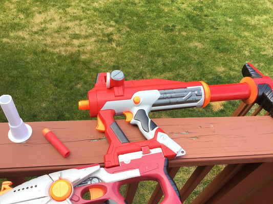 SSWI NERF Compatible N-Strike TITAN AS-V1 to MEGA Dart High Powered Adapter