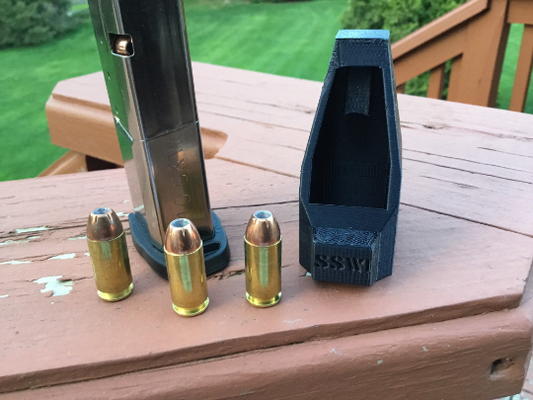 SSWI Speedloader Belt Clip Smith & Wesson SD40 VE .40 S and W Magazine Speed Loader