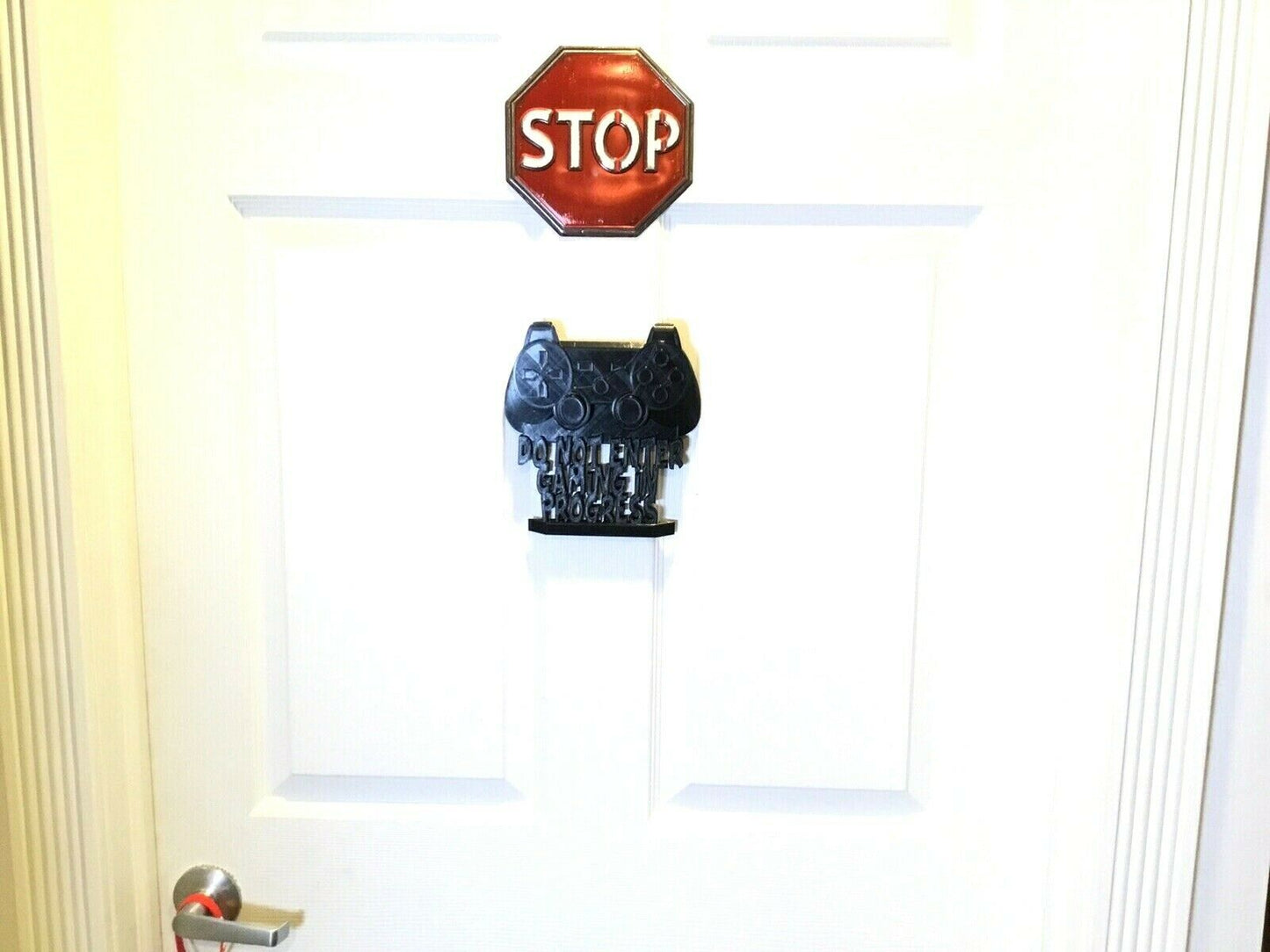 SSWI PlayStation Gaming Door Sign Display Stand Gamer for PS Play Station