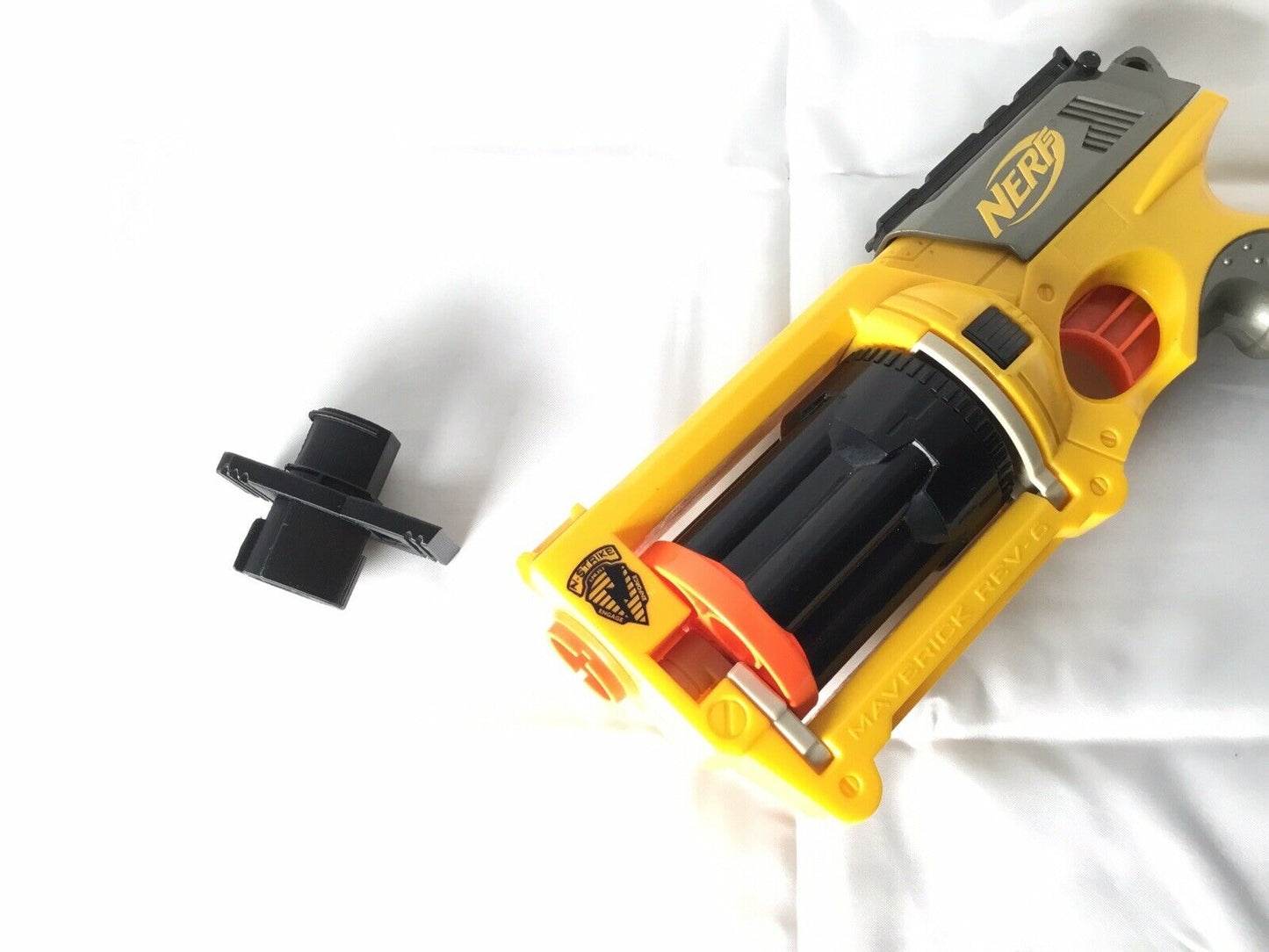 Nerf Maverick Compatible Barrel Muzzle Adapter Attachment ONLY - Easy SSWI MOD
