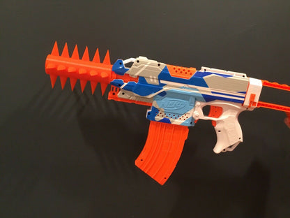 Tactical SPIKED Barrel Twist On Extension Attachment Nerf Stryfe Modulus More