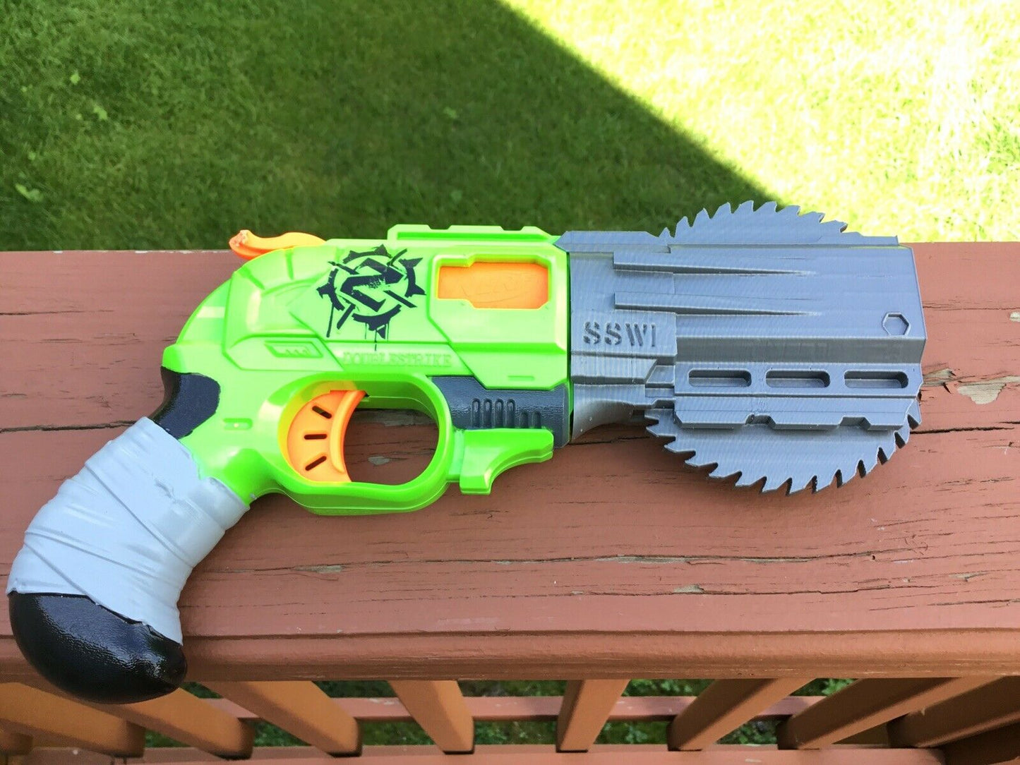 SSWI Modded Nerf DoubleStrike SHREDDER Tactical Barrel - Double Strike Mods