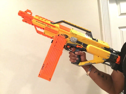 SSWI Nerf Gun Dual Magazine / Clip Holder for Dart Clips Holds 2 Mags Any COLOR