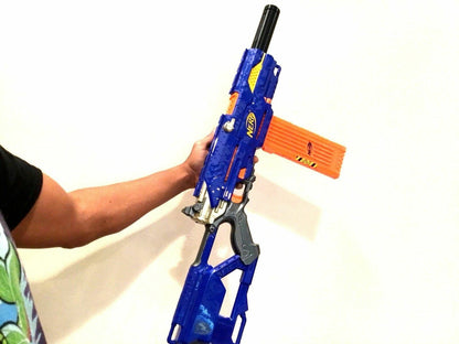 Tactical Silencer Barrel Twist On Extension Attachment Nerf Stryfe Modulus More