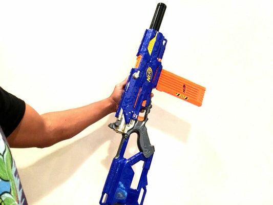 Tactical Silencer Barrel Twist On Extension Attachment Nerf Stryfe Modulus More