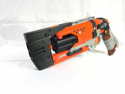 SSWI Custom Tactical HALO Barrel Easy Mod For Nerf HammerShot - Hammer Shot