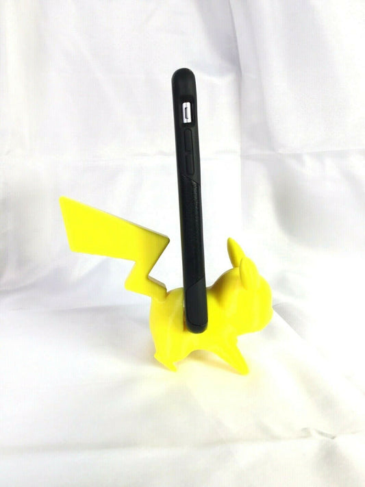 SSWI Pikachu Pokemon Inspired Fan Art Phone Charging Station Phone Dock Display