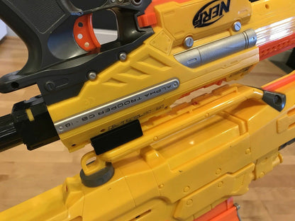 2 Pack Nerf Compatible Tactical Rail Connector Joiner, Connect Two Guns Together