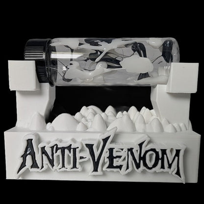 Anti-Venom Symbiote V2 Contained in a Glass Vial w/ Custom Display Stand CosPlay