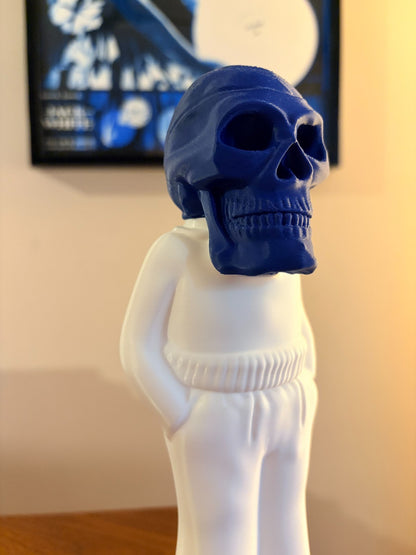 Frozen Charlotte Jack White Collectible Figurine 10" Tall, Solid