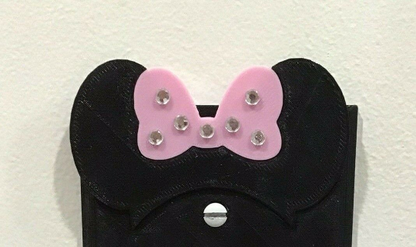 Minnie Mouse Fan Art Custom Light Switch Cover Plate Perfect Gift