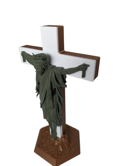 SSWI "The Fall of Freedom" Lady Liberty Display Statue 11.5" Political Art