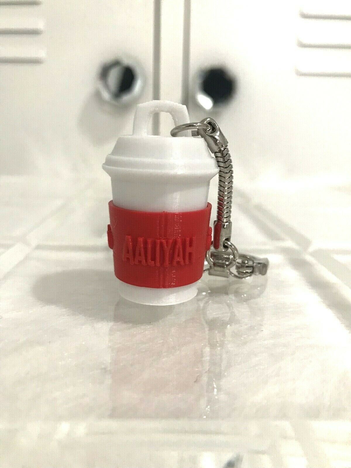 Custom Coffee Lovers Key Chain Gift, Add a Name to the Order Free! Free Shipping