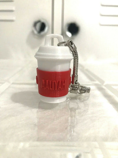 Custom Coffee Lovers Key Chain Gift, Add a Name to the Order Free! Free Shipping