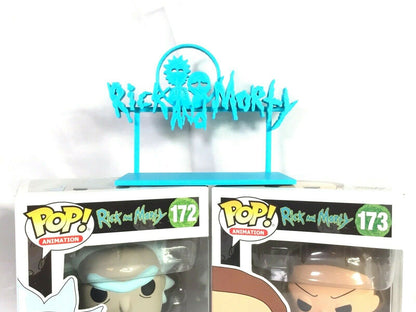 Rick and Morty (Fan Art) Display Sign POP Dorbz Wobblers Collectibles