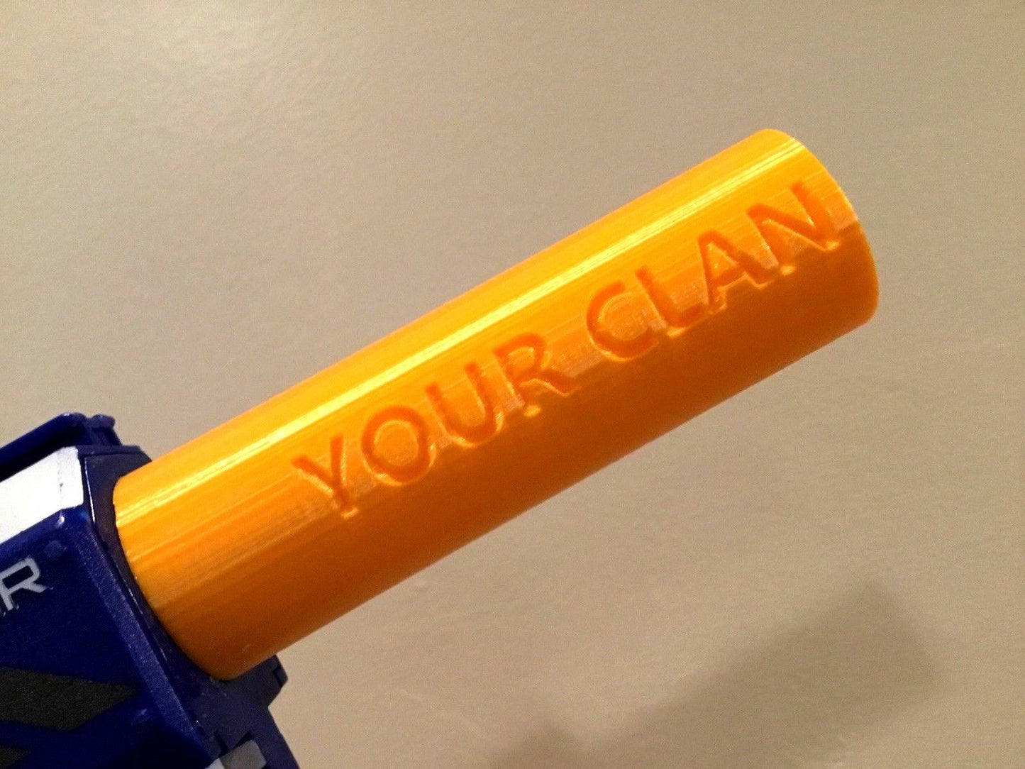 Custom Engraved ANY COLOR Twist on Barrel NERF RapidStrike Stryfe Modulus & more