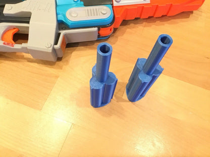 Nerf Compatible Zombie Strike Dart MEGA Shell Sledge Fire Blaster SledgeFire (SHELLS ONLY)