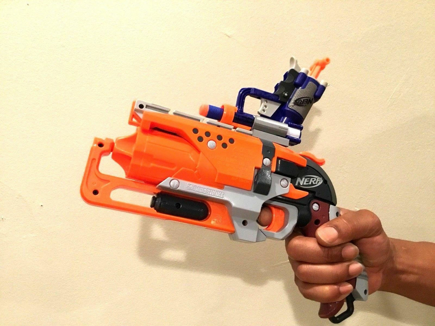 Nerf Jolt Blaster Mod Rail Connector to Tactical Rail - Attach Jolt to any Nerf