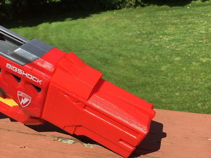 SSWI Nerf Mega Bigshock (JUDGE) Tactical Barrel - Custom Mod (Barrel Only)