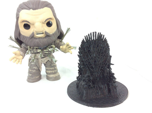 Game Of Thrones Iron Throne Desktop Business Card or Smart Phone Holder