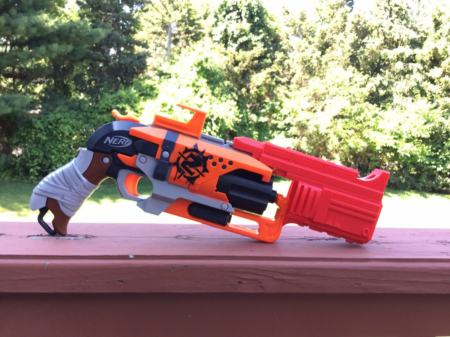 SSWI Custom Tactical Big Boy Barrel Mod For Nerf HammerShot - Hammer Shot