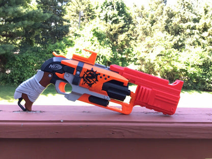 SSWI Custom Tactical Big Boy Barrel Mod For Nerf HammerShot - Hammer Shot