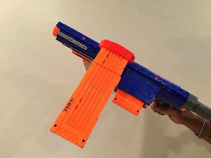 SSWI MAGAZINE MOD CLIP HOLDER For NERF TACTICAL RAIL Custom Attachment Dart Gun