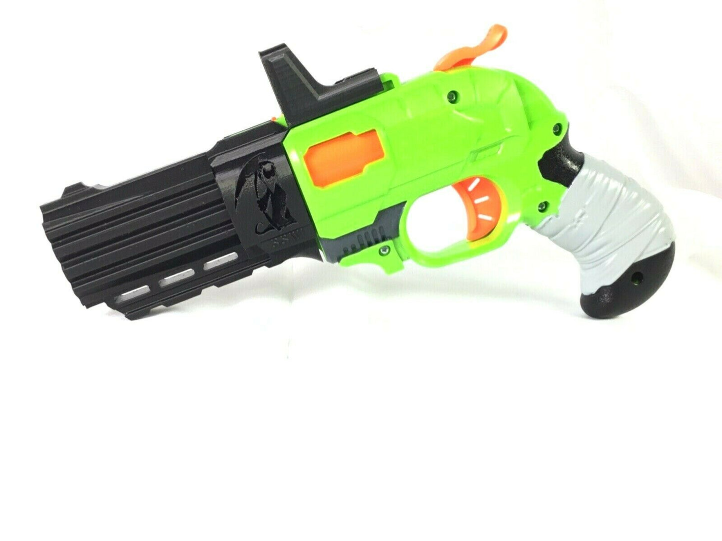 SSWI Modded Nerf DoubleStrike Reaper Tactical Barrel And Iron Site Double Strike
