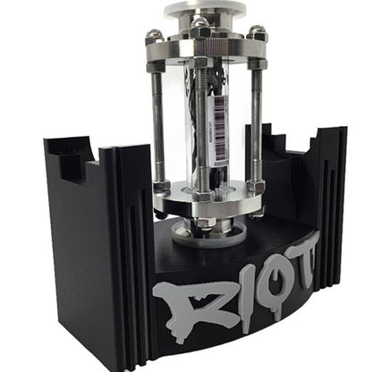 RIOT Symbiote Specimen Containment Vial w/ Custom 3D Display Stand Cosplay Prop