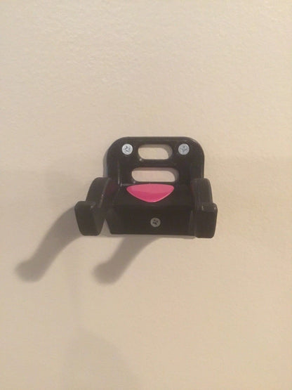 Guitar / Bass Wall Display Hanger Mount Holder Bracket & Guitar Pick Shelf