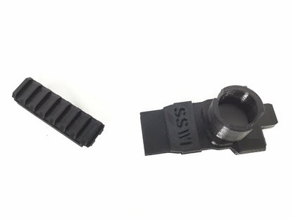 Rival Kronos Extended Muzzle Brake Plate Adapter & Picatinny Rail Nerf Upgrade