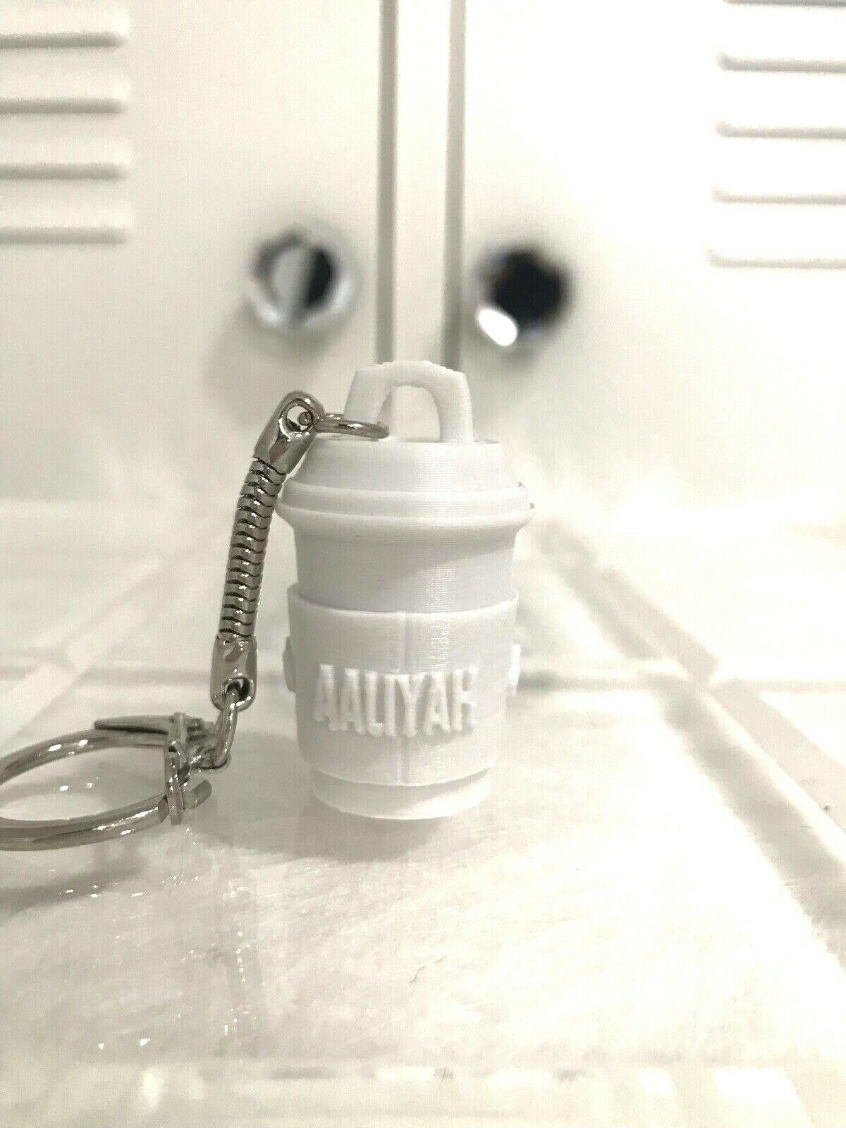 Custom Coffee Lovers Key Chain Gift, Add a Name to the Order Free! Free Shipping