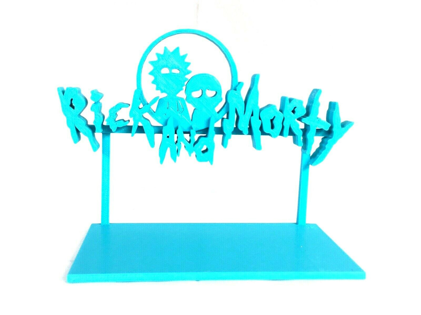 Rick and Morty (Fan Art) Display Sign POP Dorbz Wobblers Collectibles