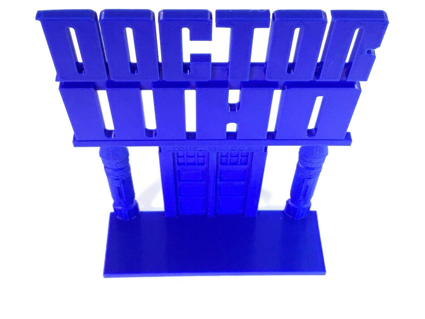 Doctor Who Tardis FAN ART Display Sign POP Dorbz Wobblers Collectibles Dr Who